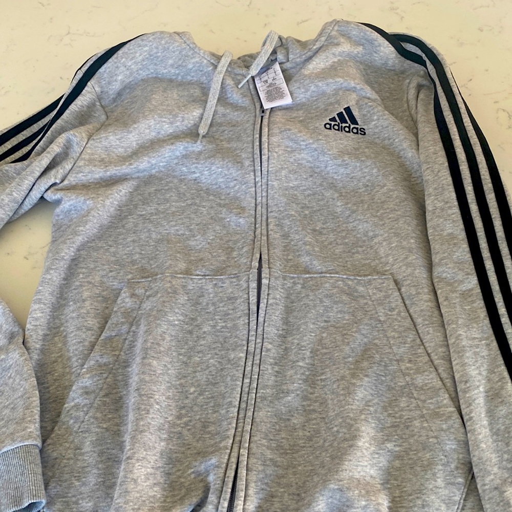 Adidas zip up sweatshirt